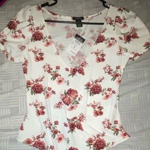 Rue 21 flower body suit